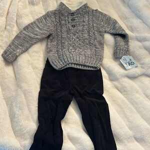 Boys Sweater Set NWT 2T 3T